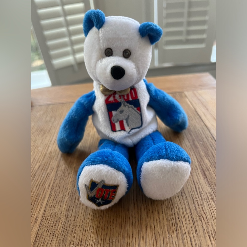Limited Treasures bear- Al Gore 2000 Presidential Promotional